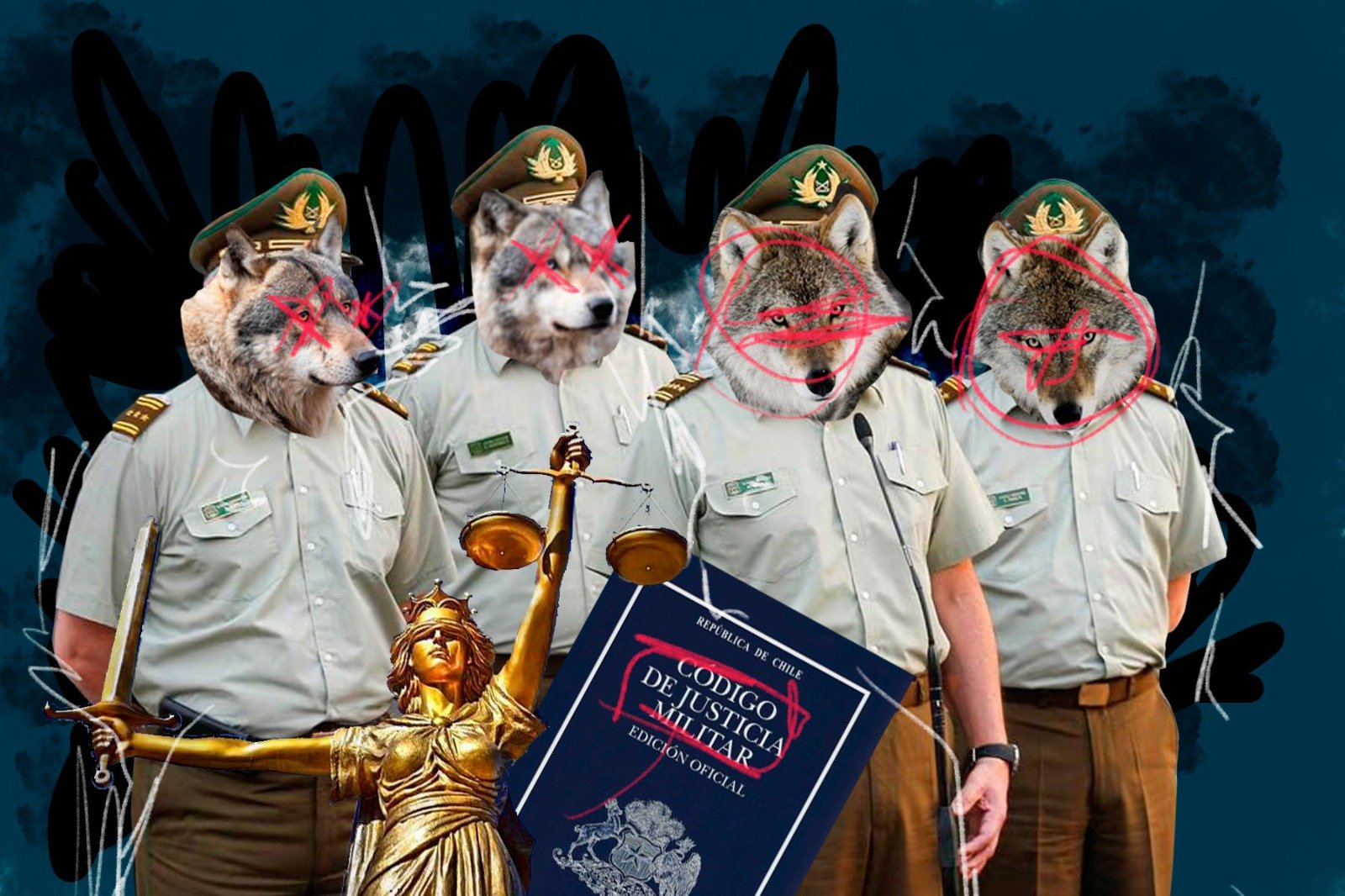 Las reacciones a los zarpazos de La Manada de Carabineros