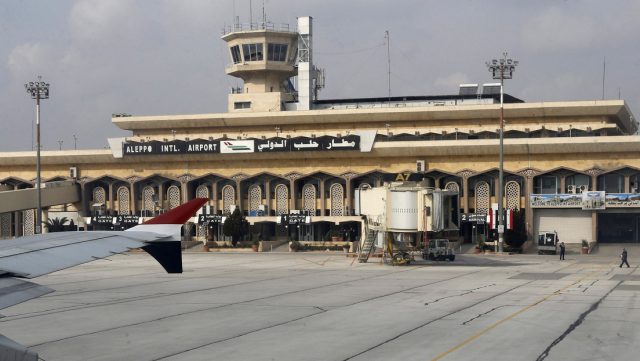 Israel lanza ataque con misiles contra aeropuerto de la ciudad siria de Alepo