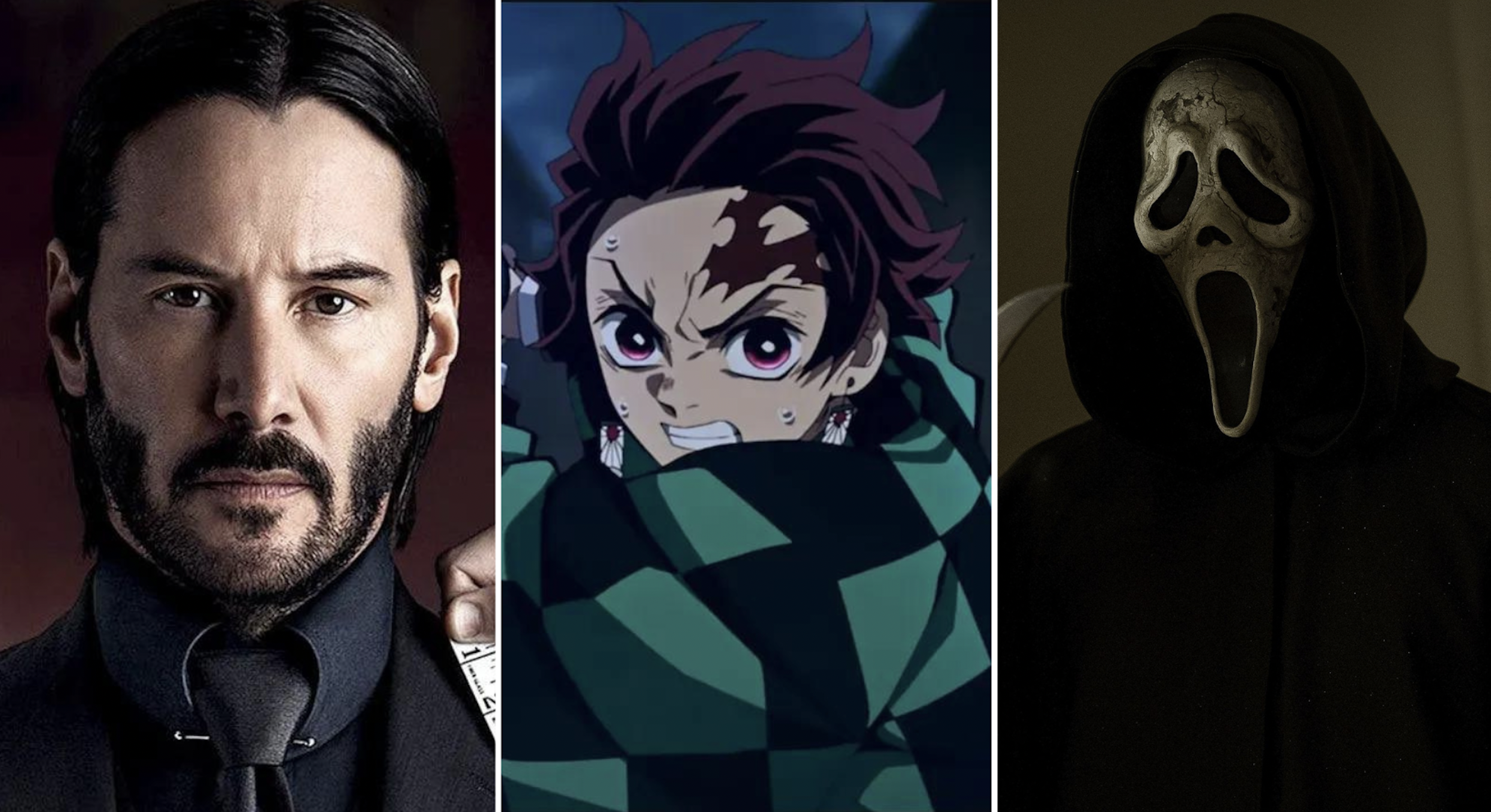 ¿Las esperas? John Wick 4, Scream VI y Demon Slayer se estrenan este mes en cines nacionales