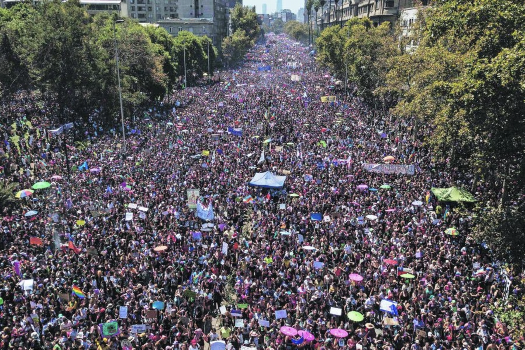 8M: Conoce la hora de la marcha y los cortes de tránsito programados para hoy