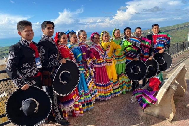 Ballet Folklórico de la BUAP participa en festival internacional en Agrigento, Italia