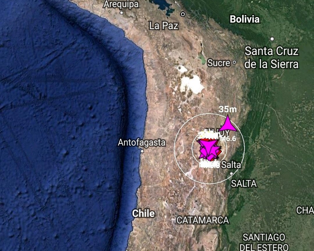 Sismo de 6.5 sacude por segunda ocasión norte de Chile