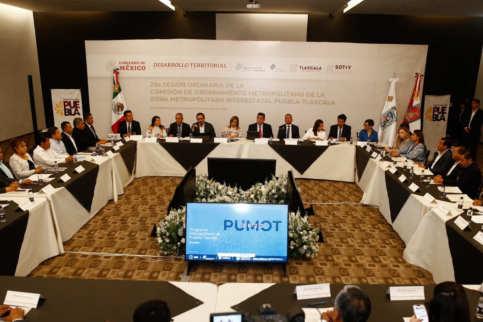Puebla y Tlaxcala diseñan programa metropolitano para impulsar crecimiento sostenible