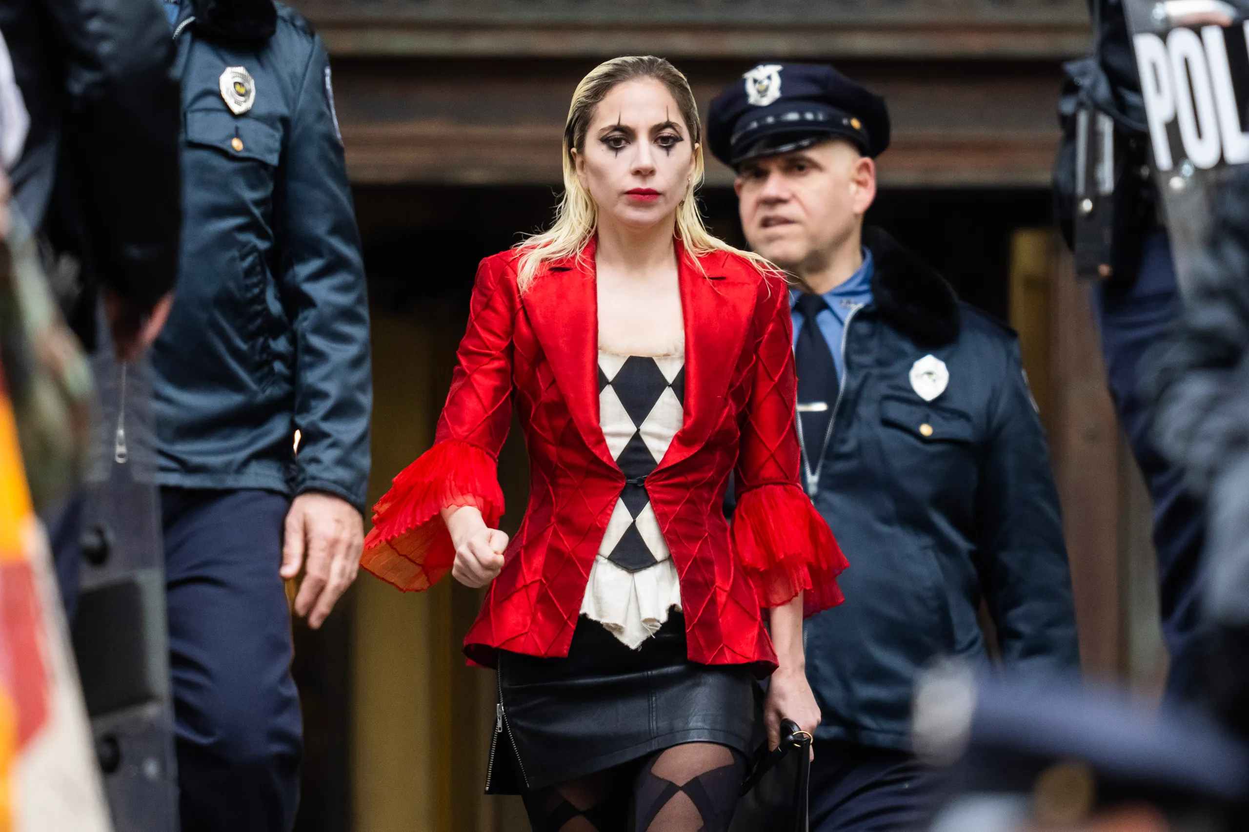 Lady Gaga es Harley Quinn en las nuevas fotos filtradas de Joker 2