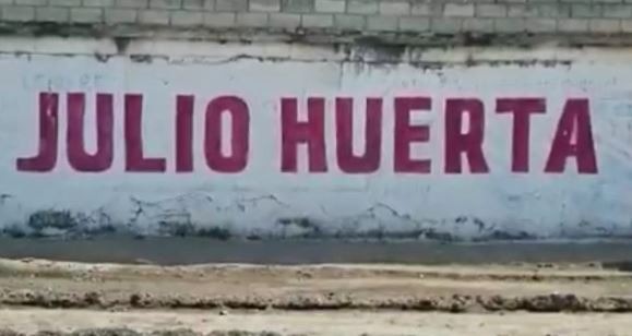 Se deslinda Julio Huerta de pintas con su nombre en bardas de municipios