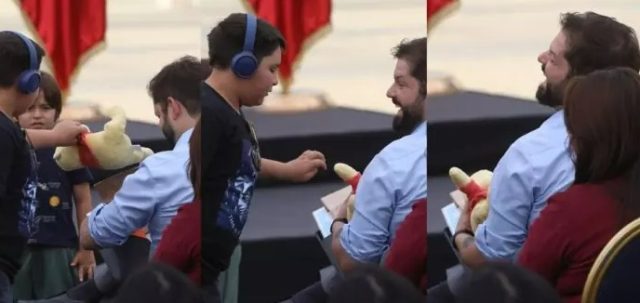 «Maldito Fabrizio. Te quiero»: Boric recuerda al comediante tras recibir peluche de Winnie the Pooh como regalo (VIDEO)