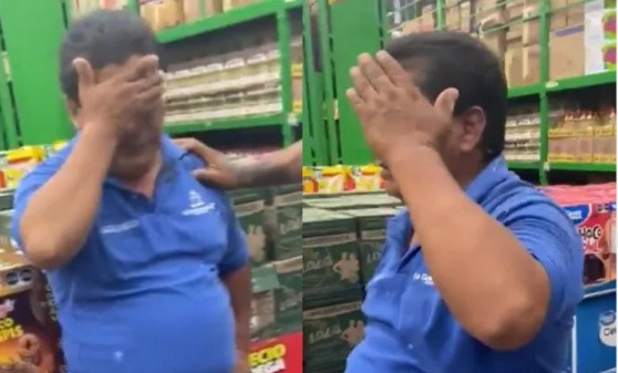 Por eso tanta muchachita desaparecida, por gente puerca como tú: Exhiben a pervertido que acosó a mujer en supermercado (VIDEO)