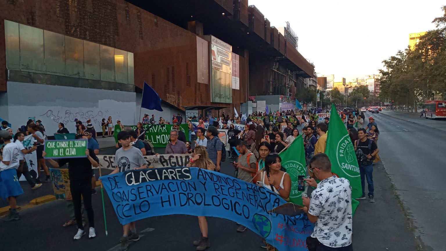 En el Día Mundial del Agua chilenos marcharon para exigir la desprivatización del vital líquido (Video)