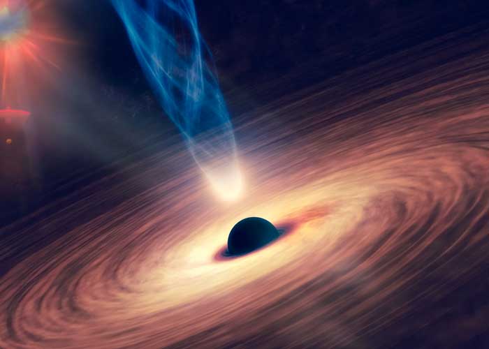 Descubren el primer agujero negro supermasivo utilizando lentes gravitacionales