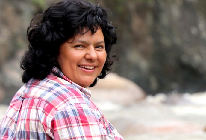 Recuerdan a Berta Cáceres cuyo legado de lucha y dignidad sigue vivo en diversas partes del mundo