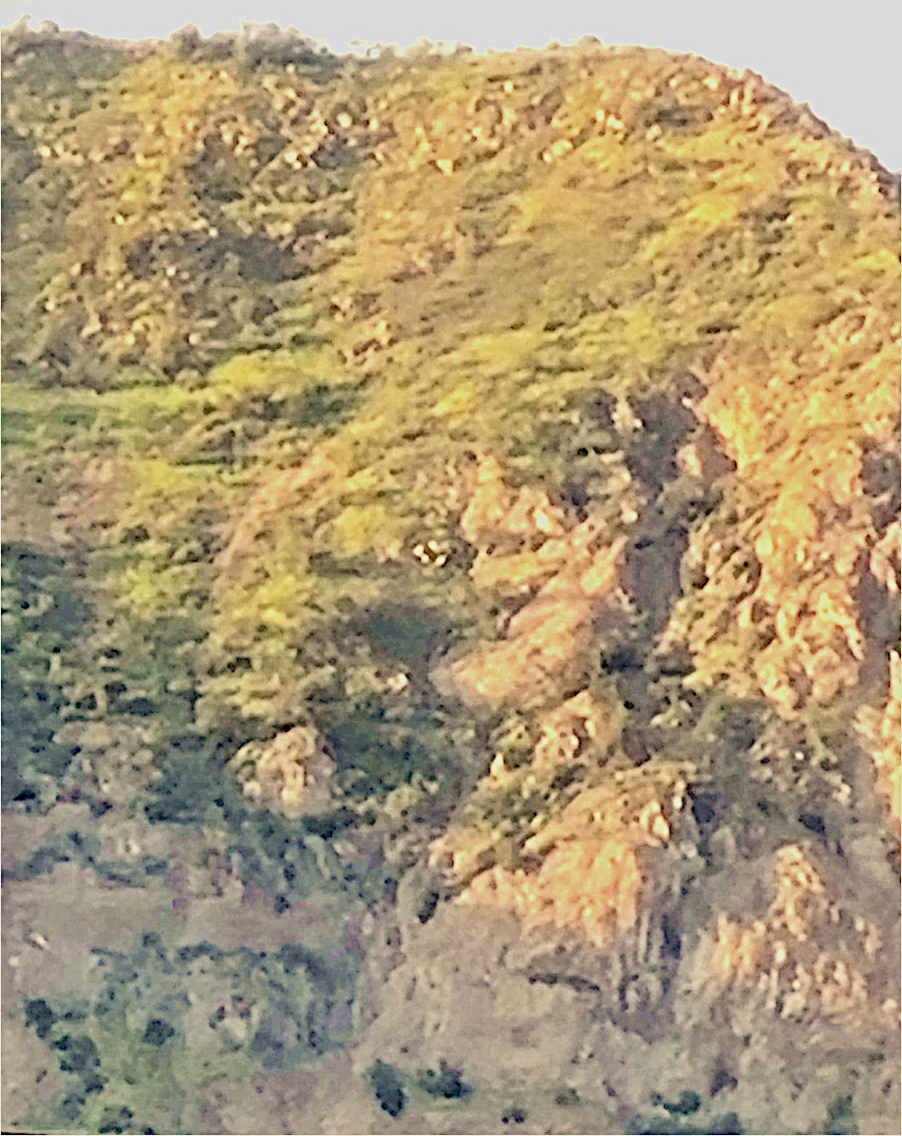 Las colosales esculturas prehispánicas en cerro o apu Manquehue de Santiago: El ignorado monte Rushmore chileno