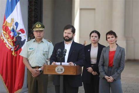 Boric pide unidad para combatir la delincuencia: «Personalmente estaré acompañando a Carabineros en procedimientos»