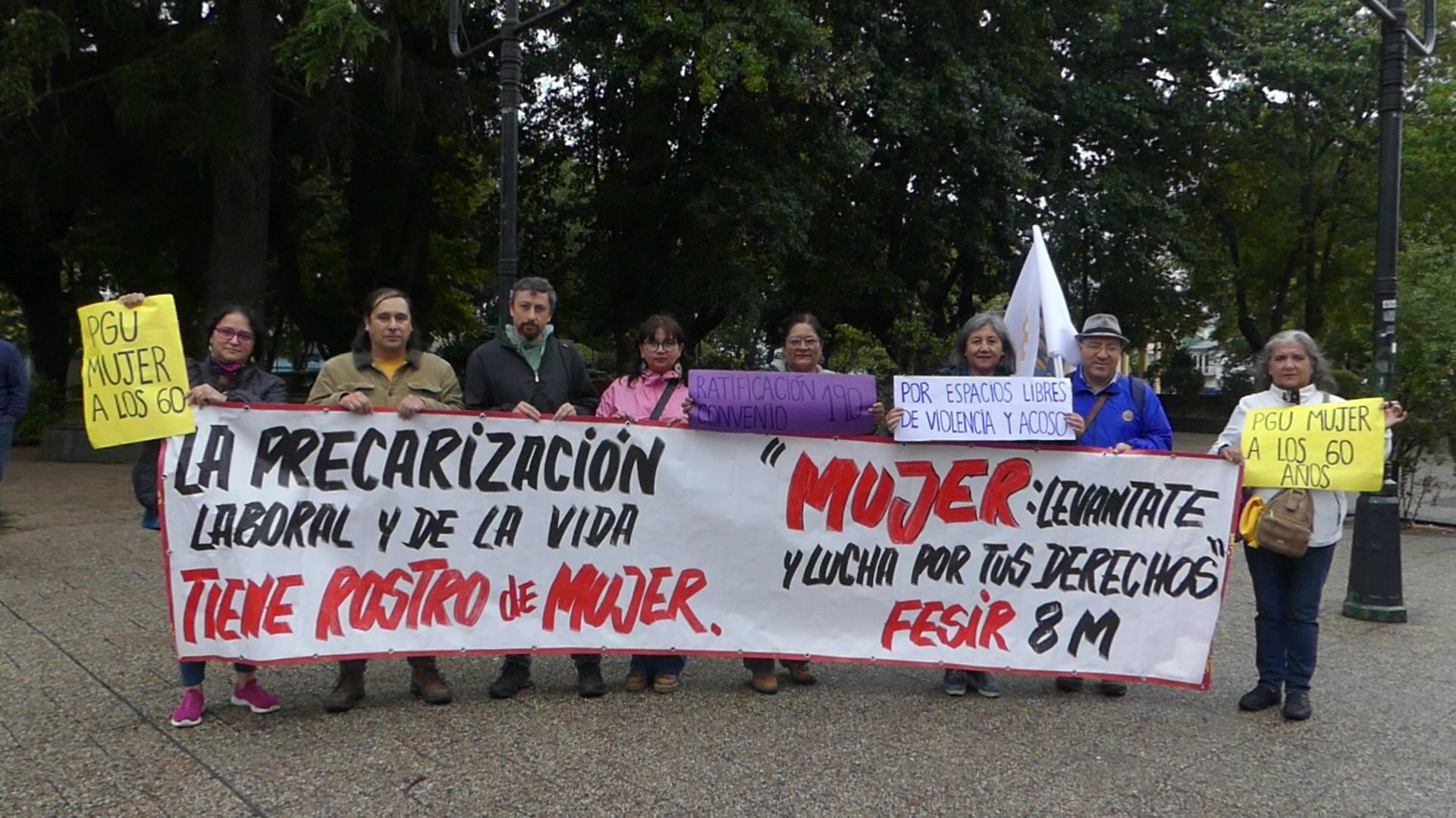 8M: Trabajadoras exigen fin al acoso y maltrato laboral