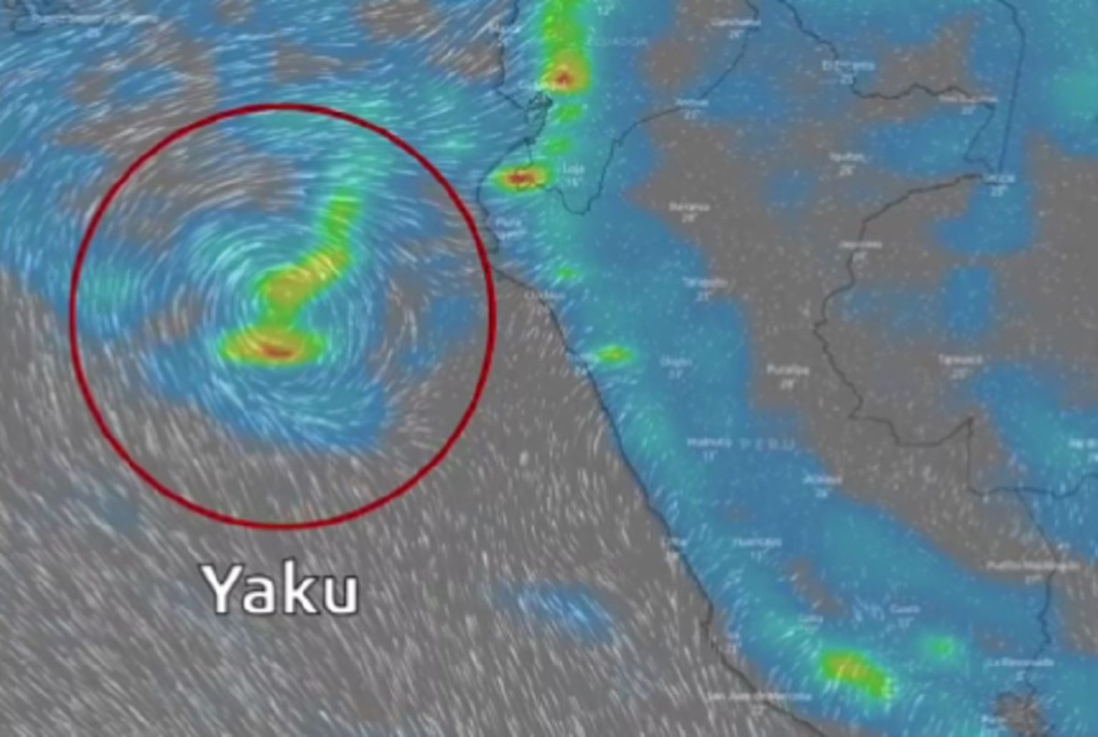 What is the Yaku Cyclone and why is it affecting Peru so devastatingly?