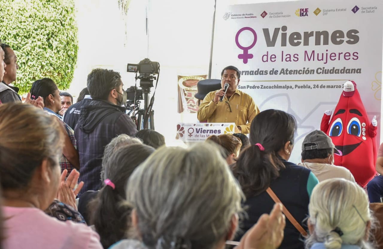En Puebla se gobierna sin distingos, dice el titular de Segob, Julio Huerta
