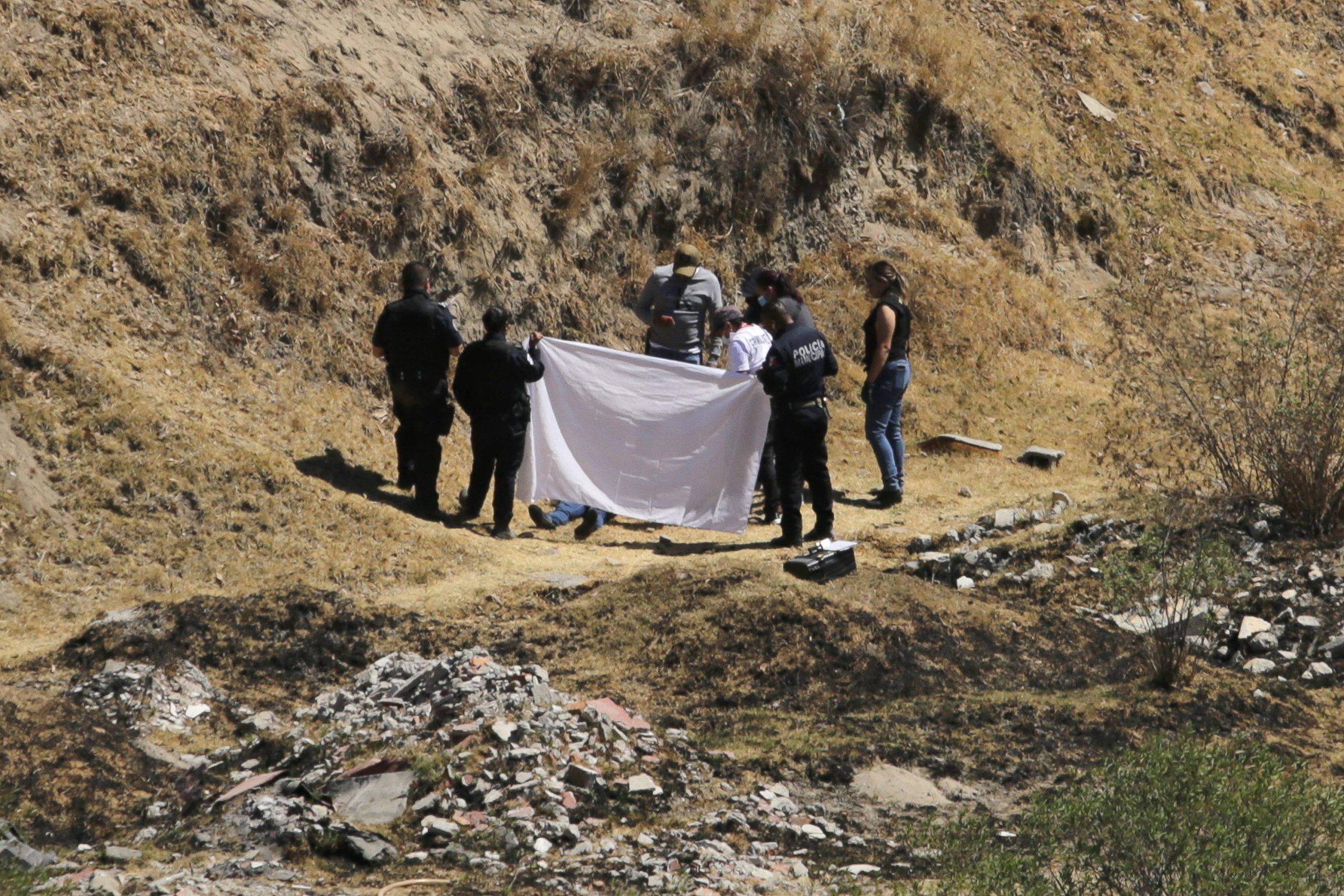 En una semana hallan 7 cuerpos sin vida en Puebla