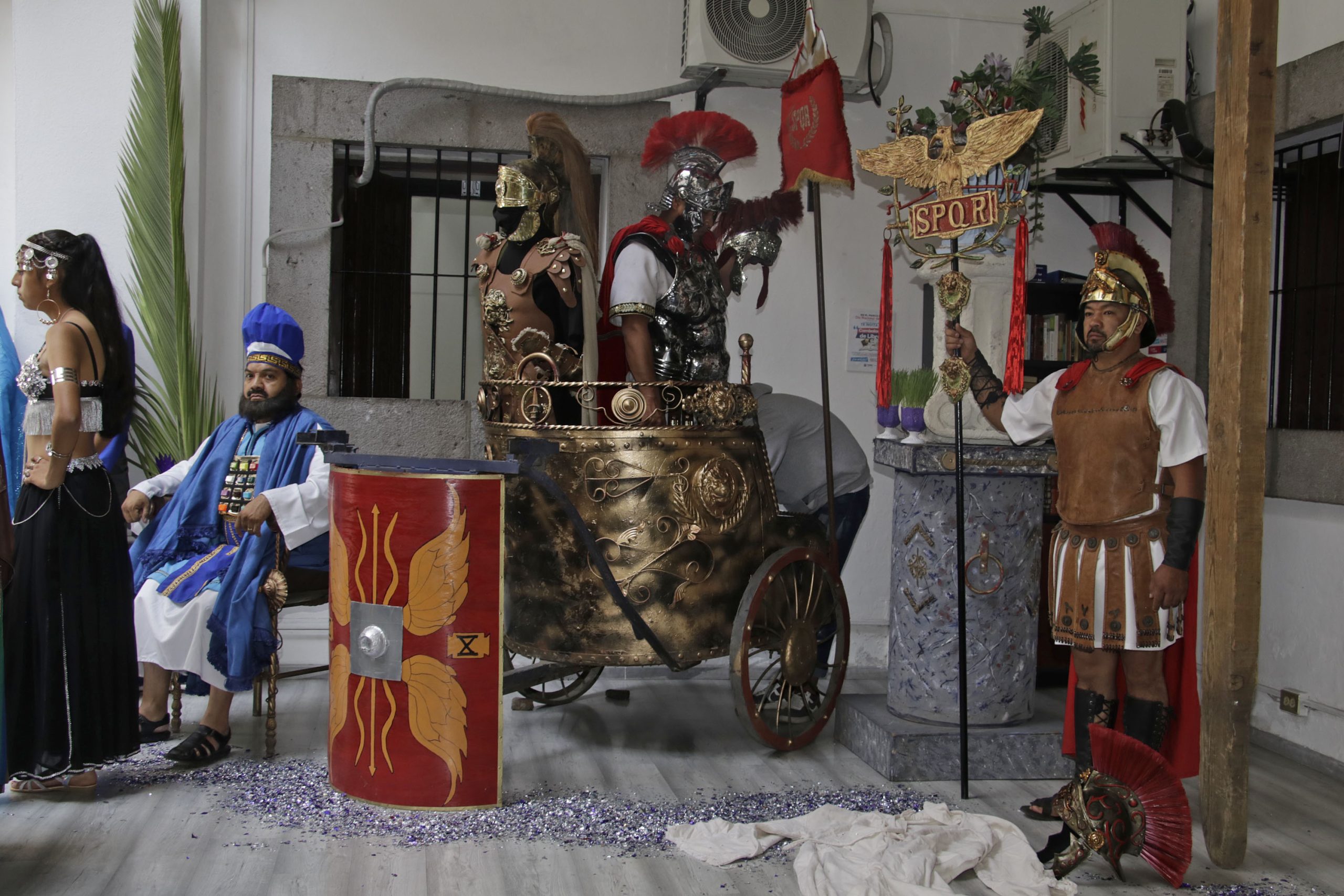 Preparan representaciones de Semana Santa en juntas auxiliares de Puebla