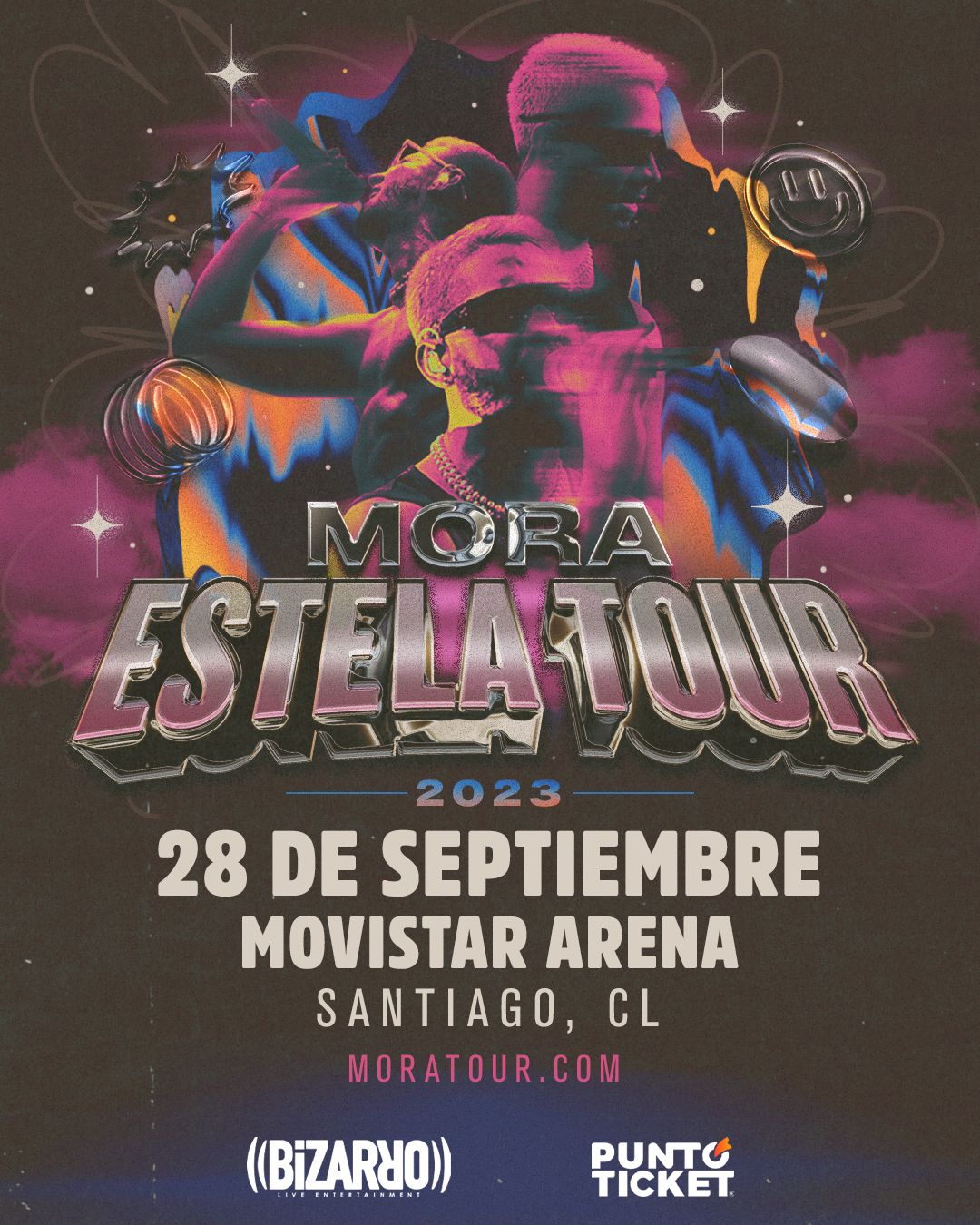Mora llega a Chile con Estela Tour: cuándo, dónde, y cómo conseguir entradas