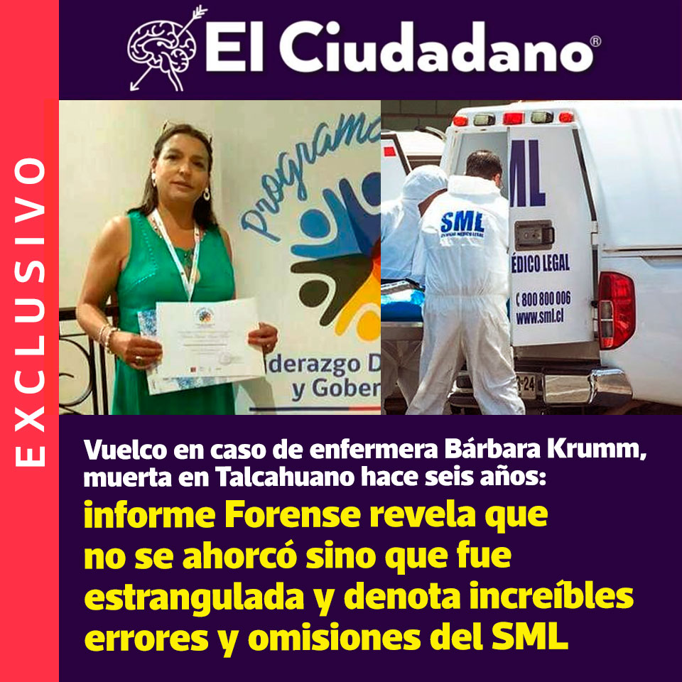 Federación Nacional de Enfermeras y Enfermeros reacciona a reportaje de El Ciudadano y pide justicia para Bárbara Krumm