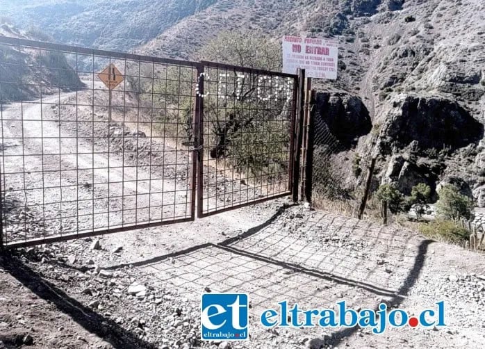Pusieron candados en el único portón de acceso: Tribunal autoriza ingreso con fuerza pública para fiscalizar uso de aguas de minera Vizcachitas