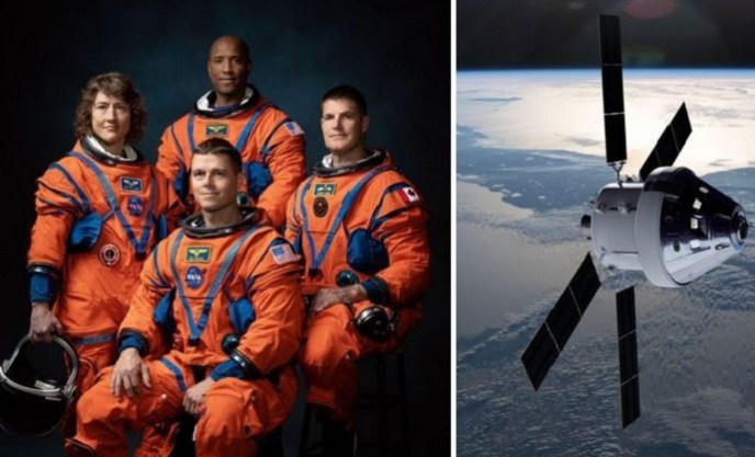 Rumbo a la Luna: La NASA nombró a los cuatro astronautas que volarán la misión Artemis II