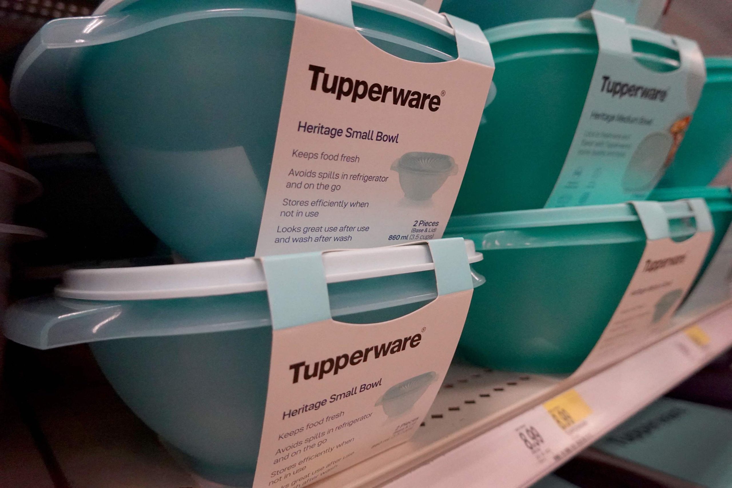 La legendaria marca Tupperware está al borde de la quiebra