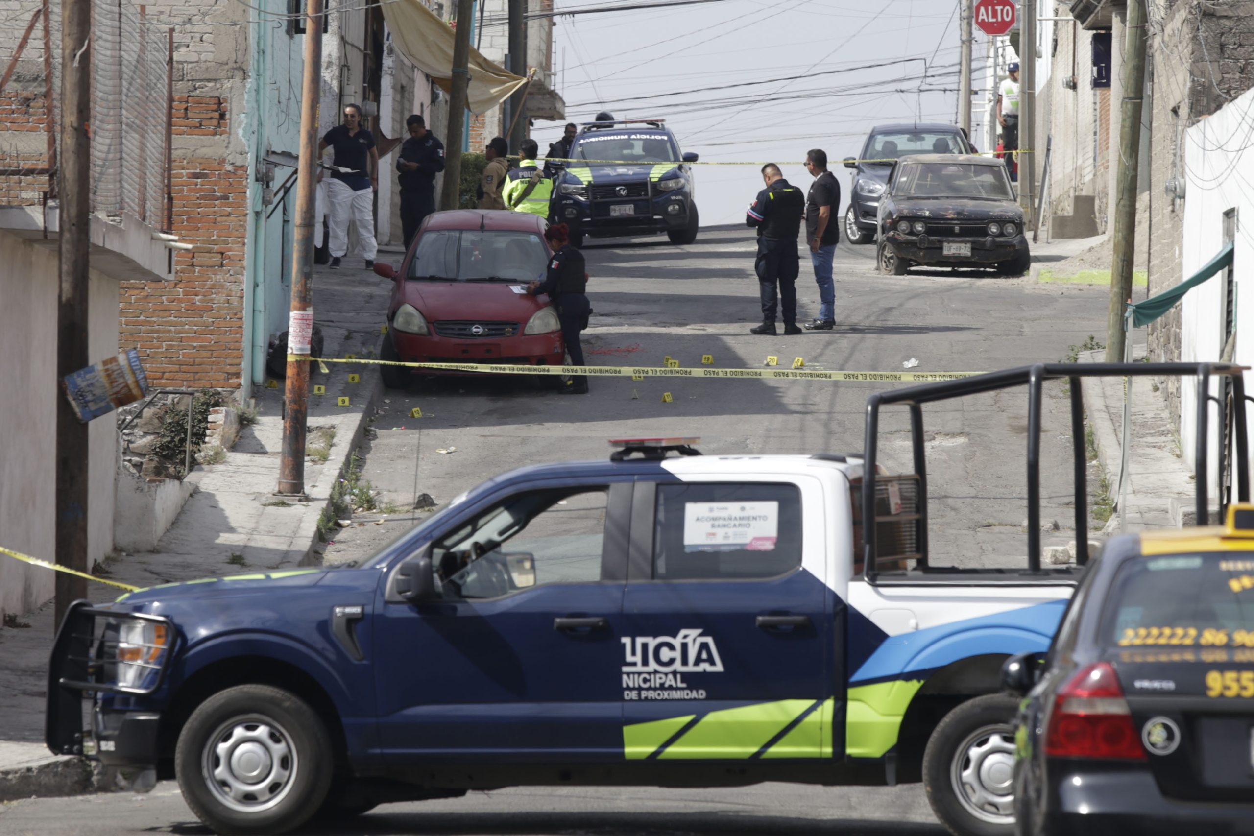 Balacera en Lomas 5 de Mayo deja a 3 personas heridas