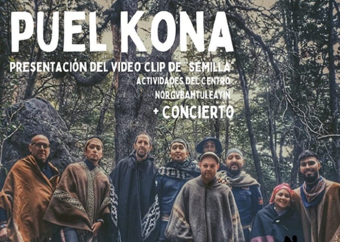 Banda mapuche Puelkona estrena video clip “Semilla” de su nueva producción musical