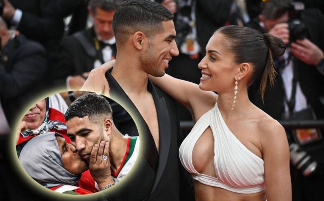 Esposa de Hakimi le pidió el divorcio y la mitad de sus bienes; pero todo está a nombre de la madre del futbolista