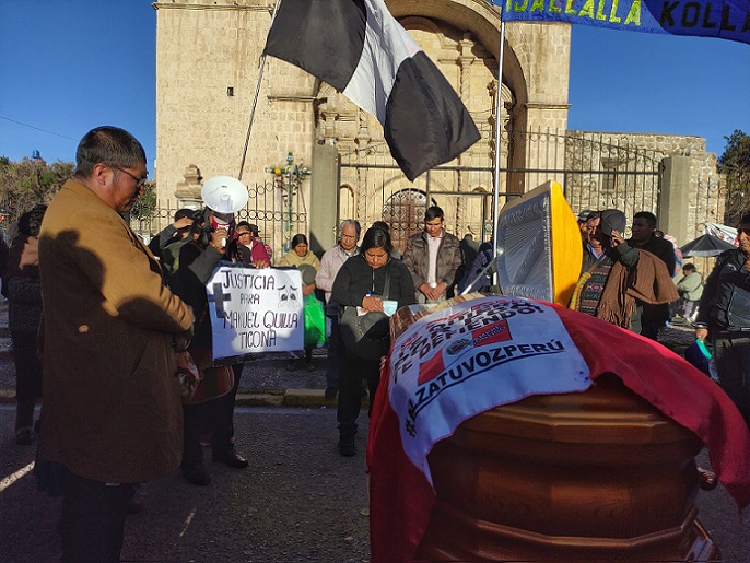 Continúan los homicidios del régimen de Dina Boluarte en Perú: Dirigente Aymara habría sido mortalmente torturado por la policía