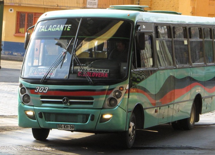 Denuncian serias deficiencias en transporte público Provincias de Talagante y Melipilla