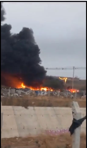 Registran incendio en las cercanías del aeropuerto de Santiago: DGAC afirma que no se ven afectadas las operaciones aéreas