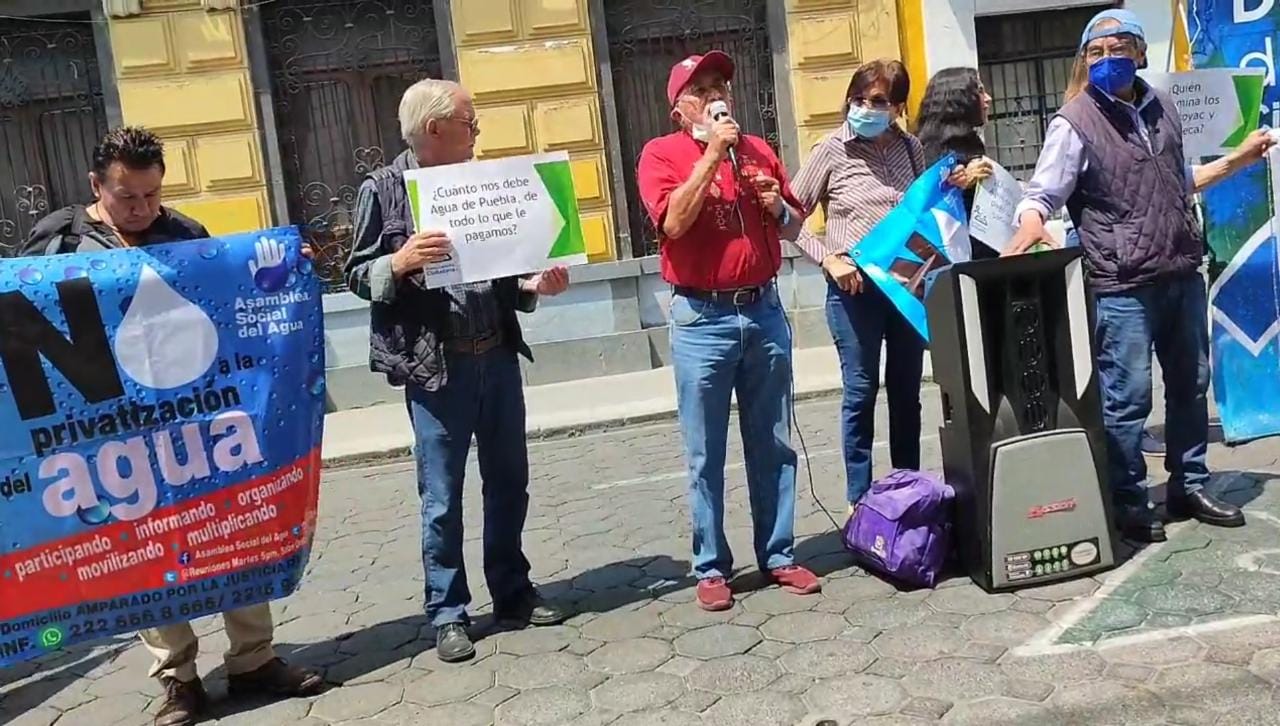 Protestan contra concesionaria de agua; Congreso local cita a Soapap 