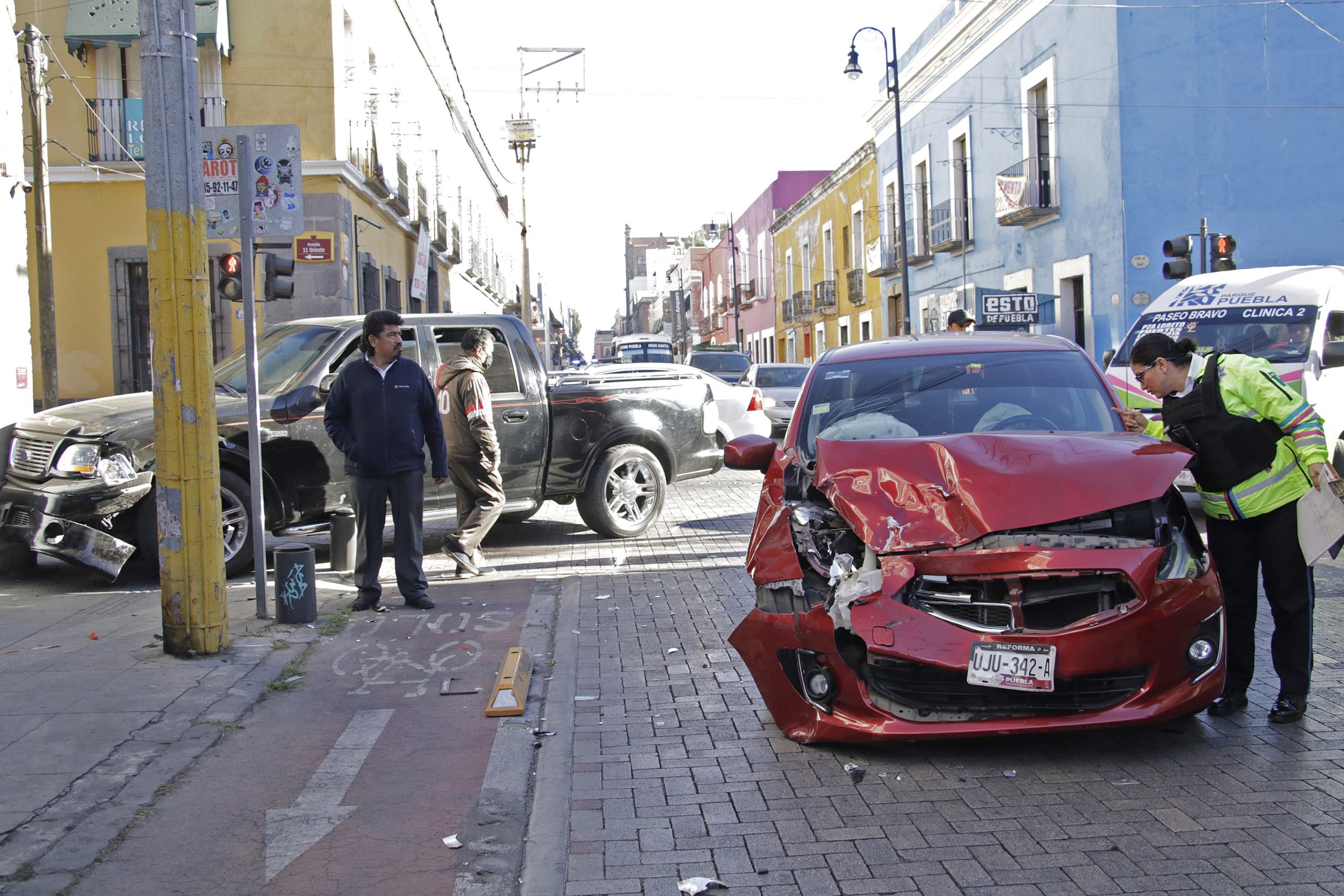 Capital de Puebla acumula 15 mil accidentes viales