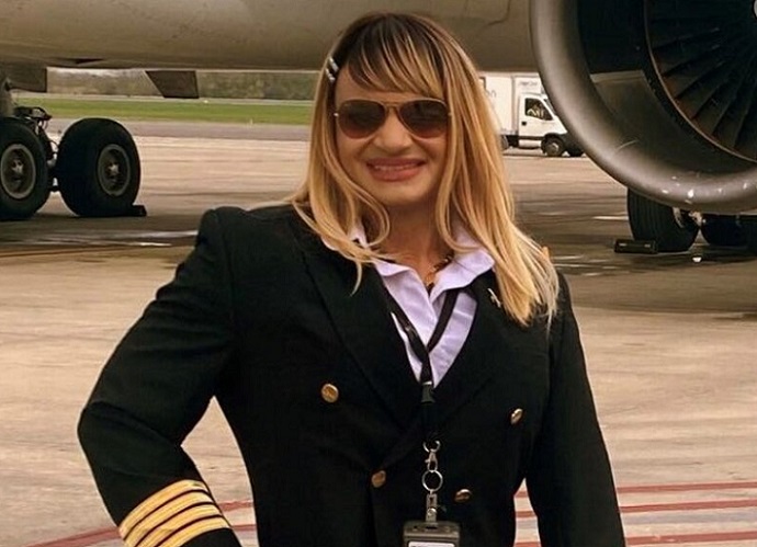 Traniela Carle Campolieto, la primera pilota trans en la historia de Aerolíneas Argentinas