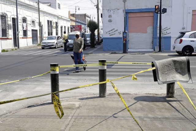 Culpan a Eduardo Rivera de más accidentes por quitar bolardos