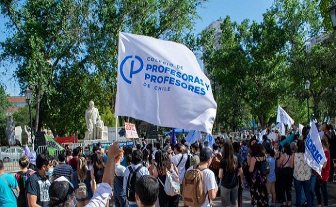 Profesores de la Región Metropolitana anuncian un «paro de advertencia» para el 14 de junio