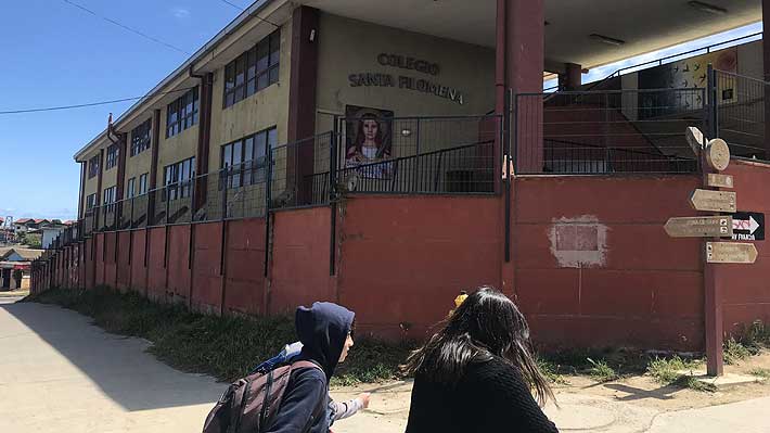 Clases fueron suspendidas en algunos colegios de Quinteros por fuerte olor a gas