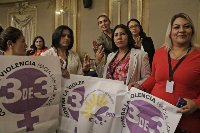 Aprueban Ley 3 de 3 en el Congreso de Puebla