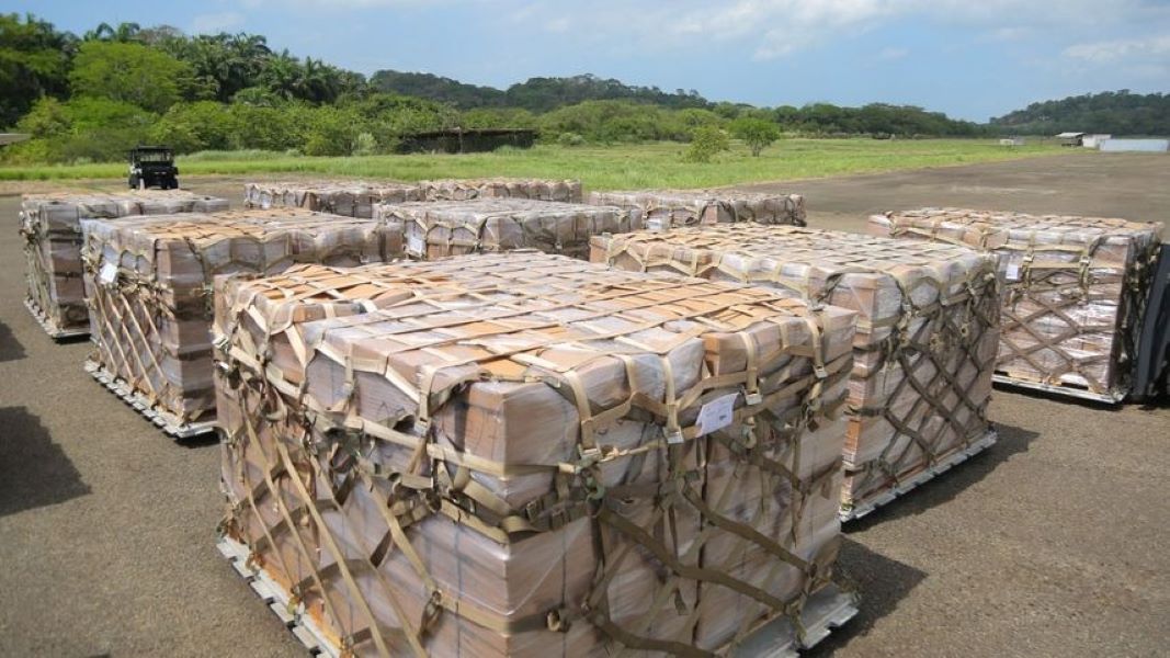 Panamá envía 49 toneladas de cocaína a EE.UU. para su destrucción