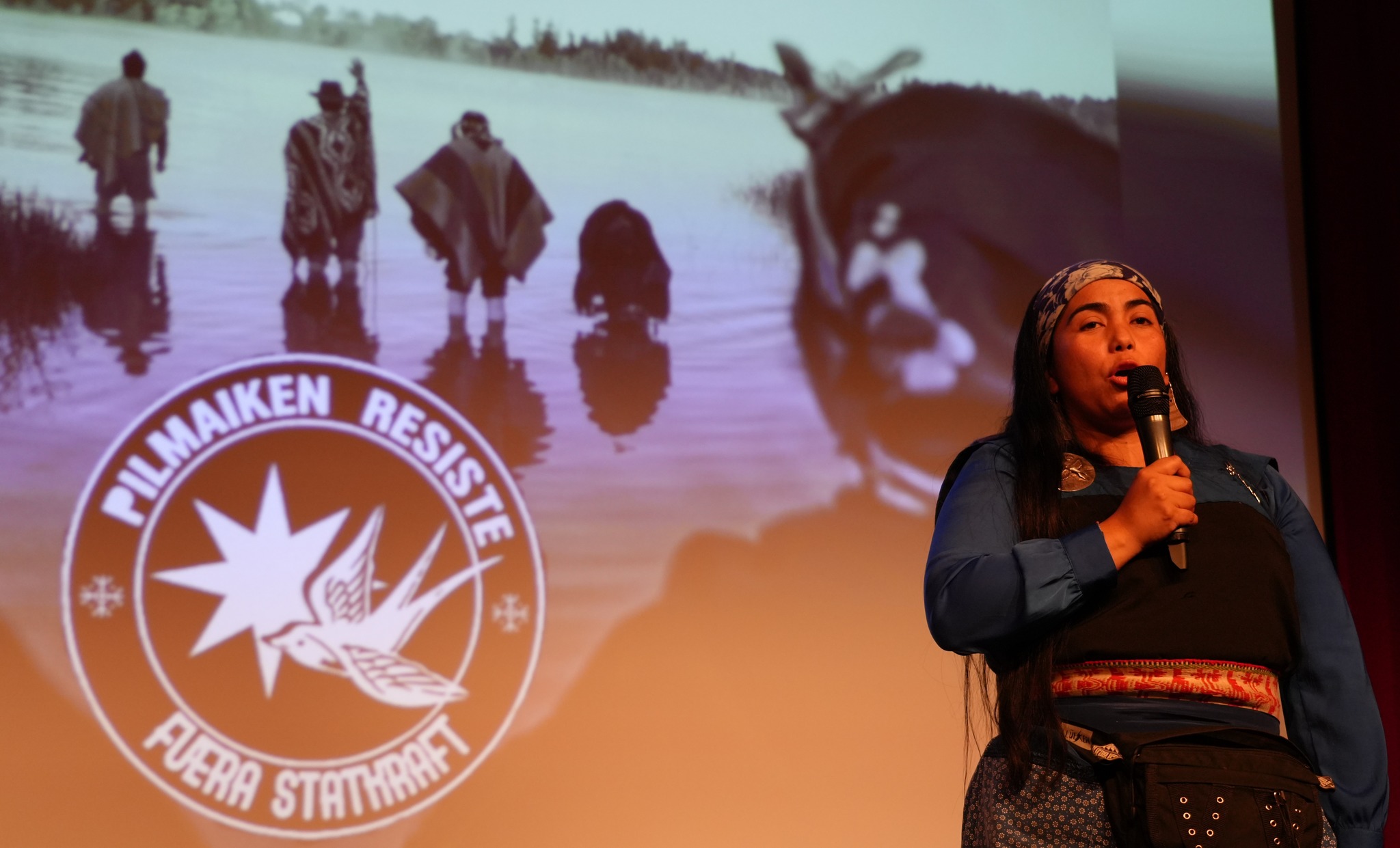 Delegación mapuche viajó a Noruega a denunciar destrucción de espacios sagrados por parte de empresa Statkraft