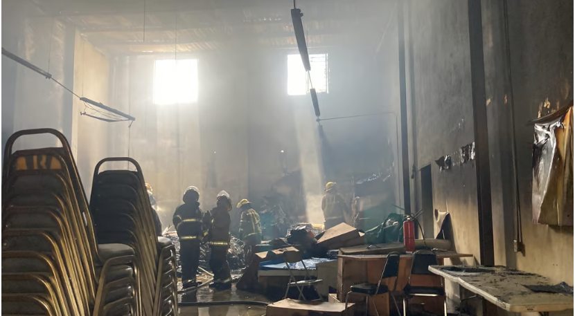 A diez días de la votación, se incendia el Comité Electoral Municipal en Monclova