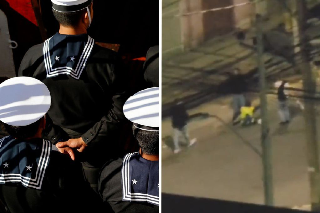 Asesinato en Iquique: Videos muestran cómo marinos golpearon hasta con sus propias muletas a hombre discapacitado