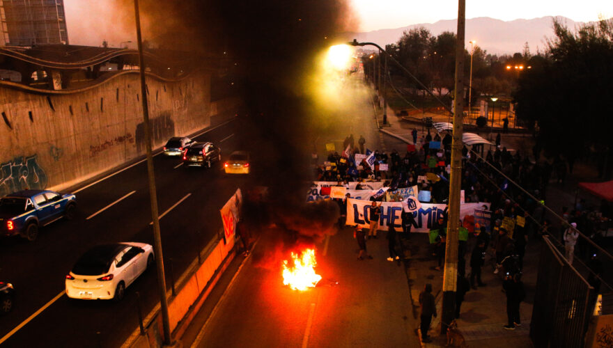 Con restricción del tránsito protestaron en Lo Hermida