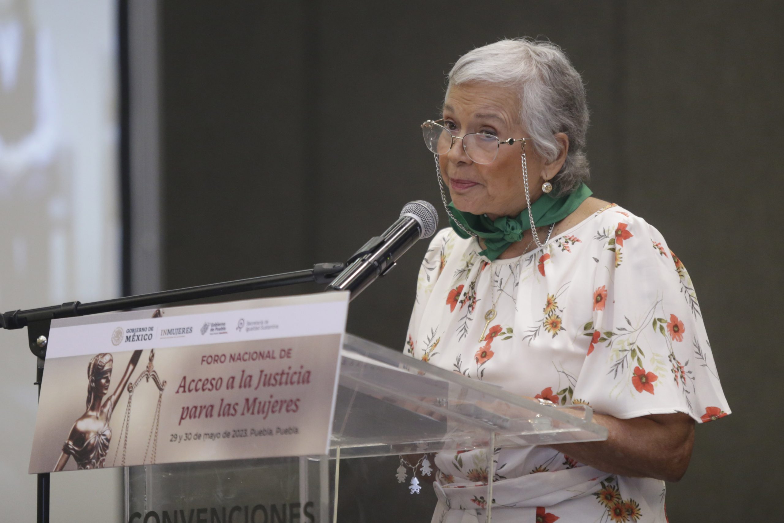 Olga Sánchez llama al Congreso local a no politizar el aborto