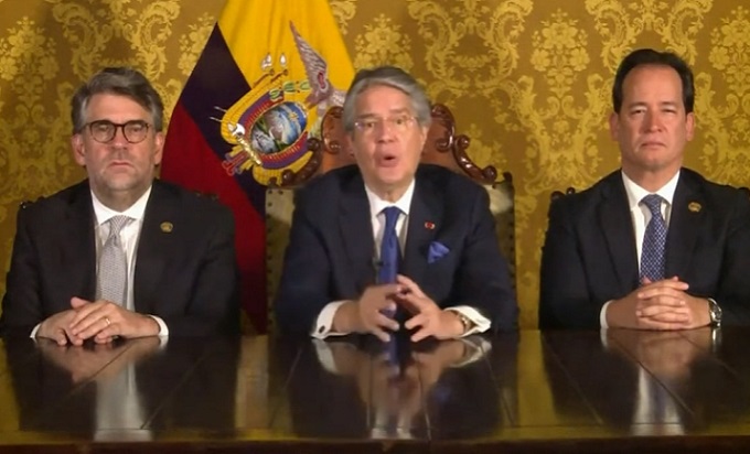 Presidente de Ecuador, Guillermo Lasso, ordena disolución de la Asamblea Nacional Legislativa