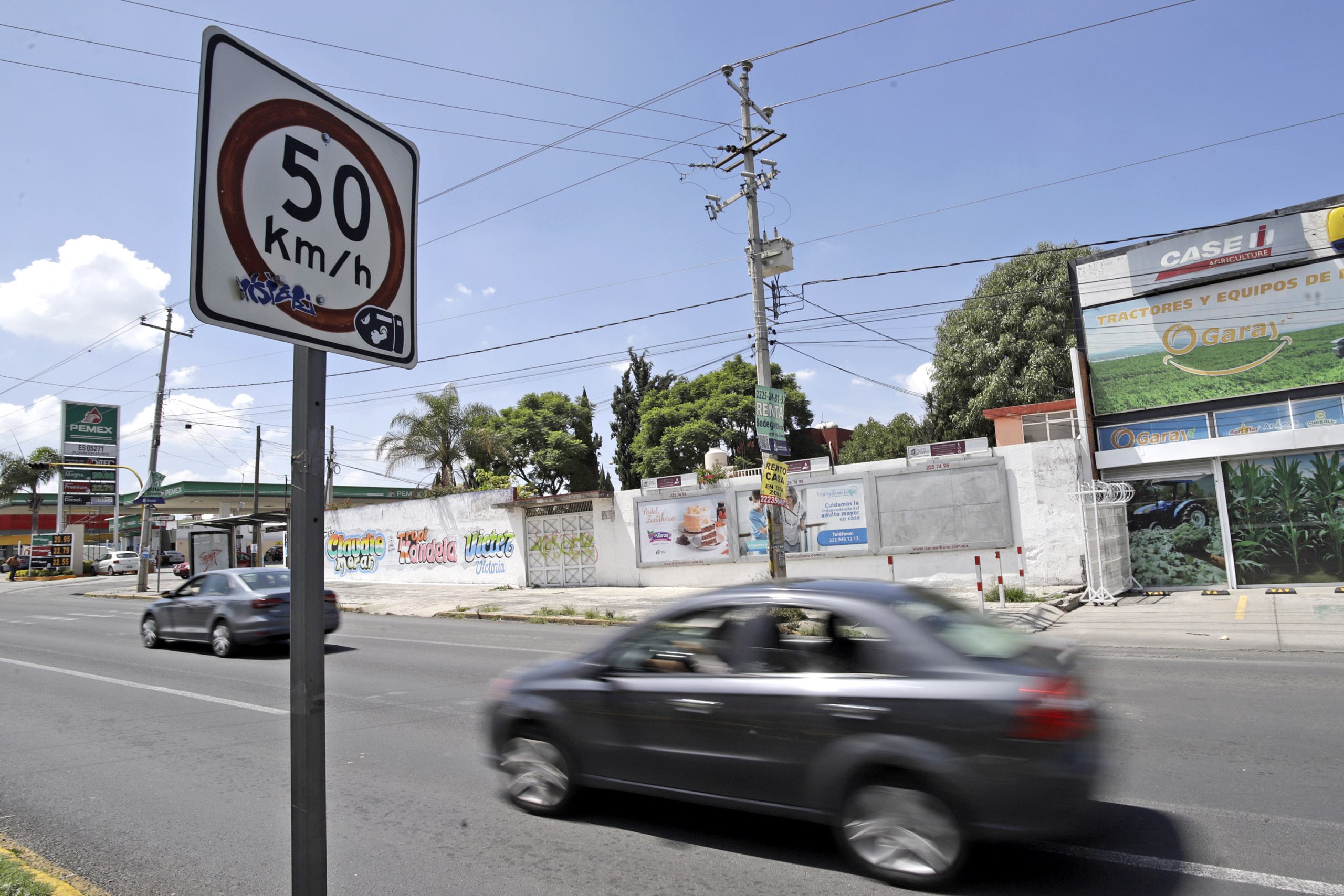 Puebla capital: 18 percances diarios por exceso de velocidad y ningún conductor sancionado