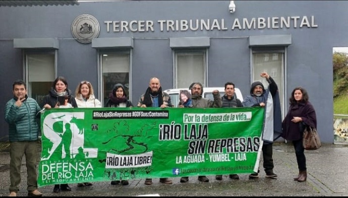 Comunidad La Aguada del río Laja espera que Tribunal Ambiental haga justicia por impacto de hidroeléctrica transnacional