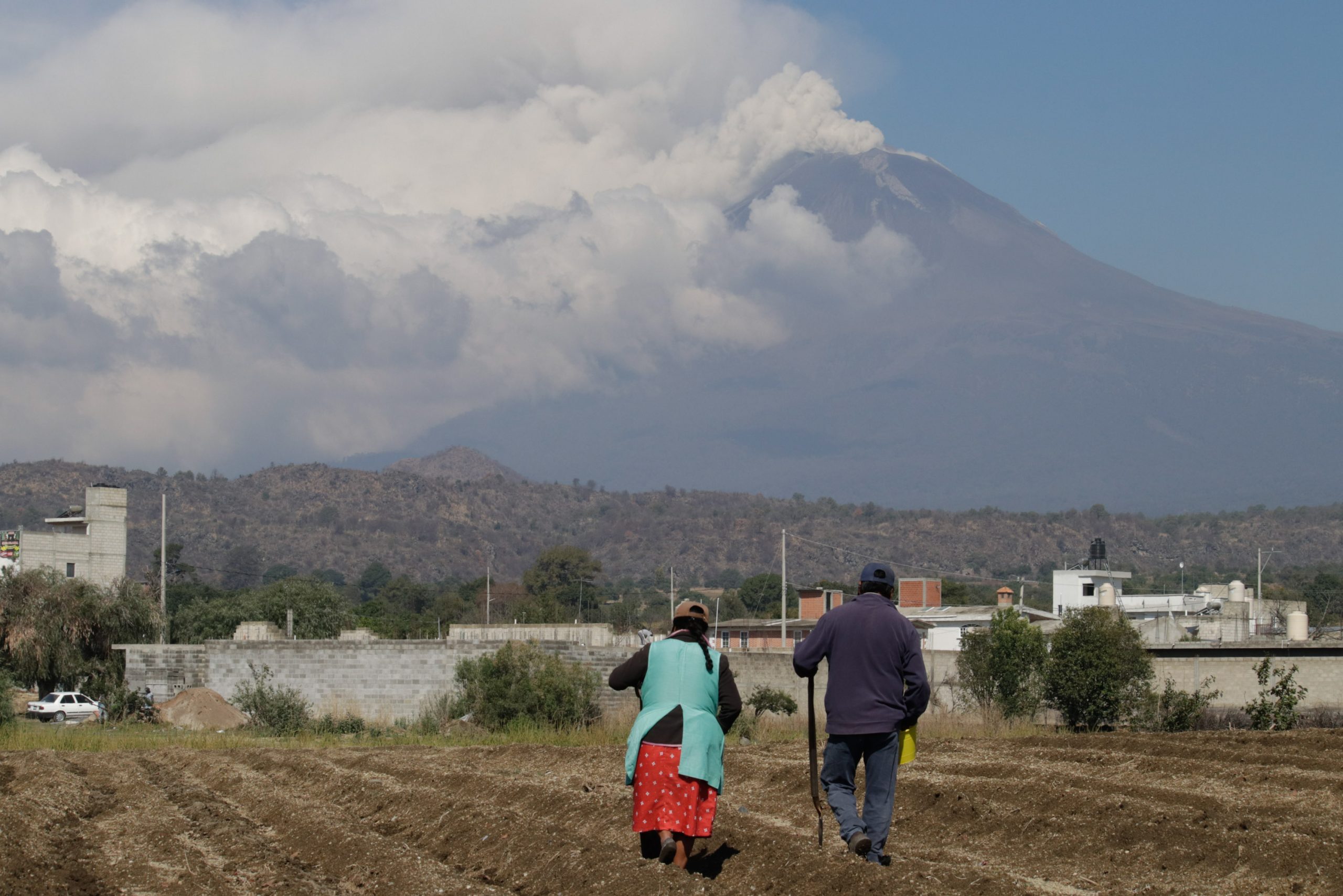 El Popocatépetl concluye una semana de actividad constante pero a la baja