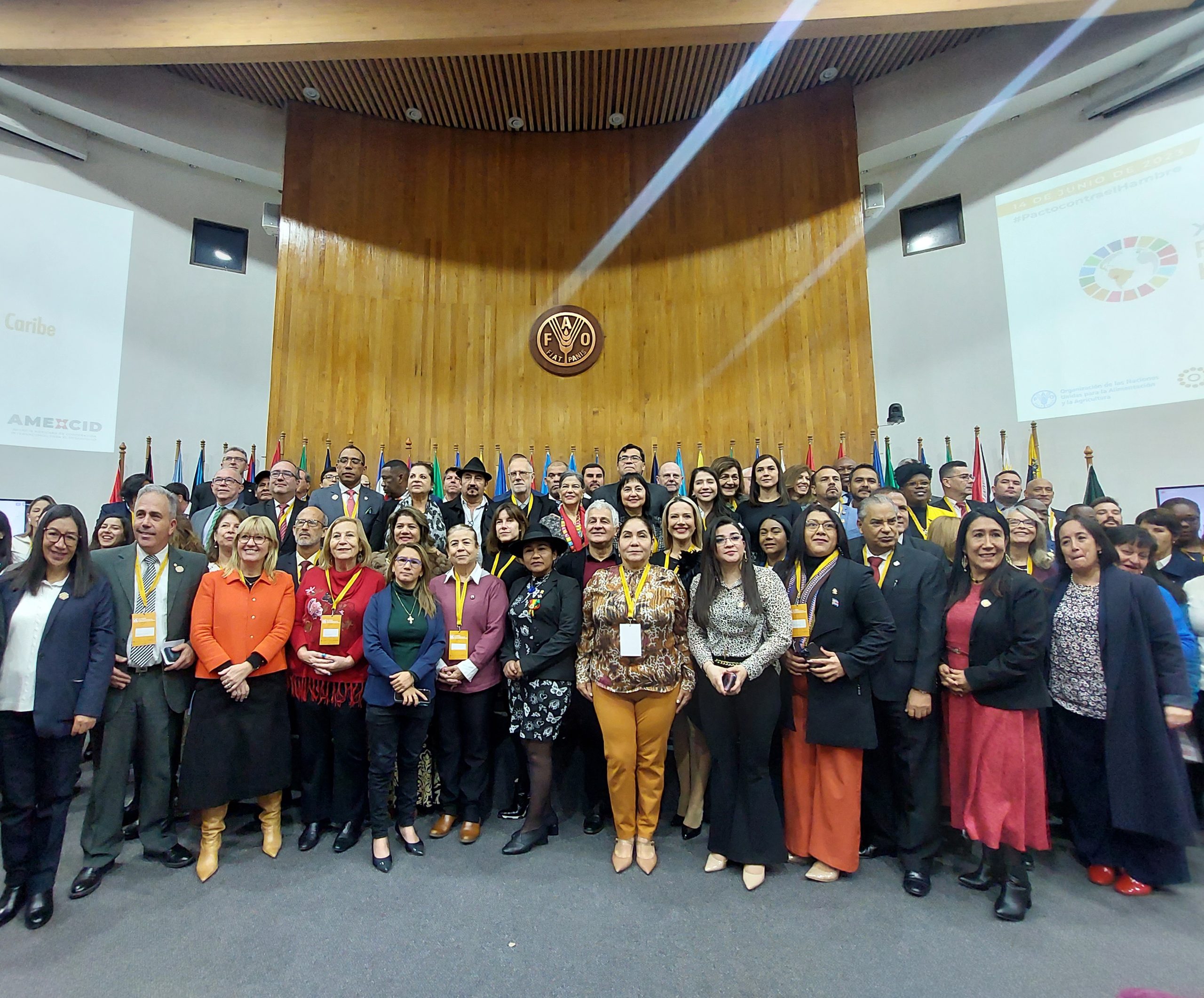 «Pacto contra el Hambre»: X Foro del Frente Parlamentario contra el Hambre de América Latina y el Caribe se realizó en la FAO